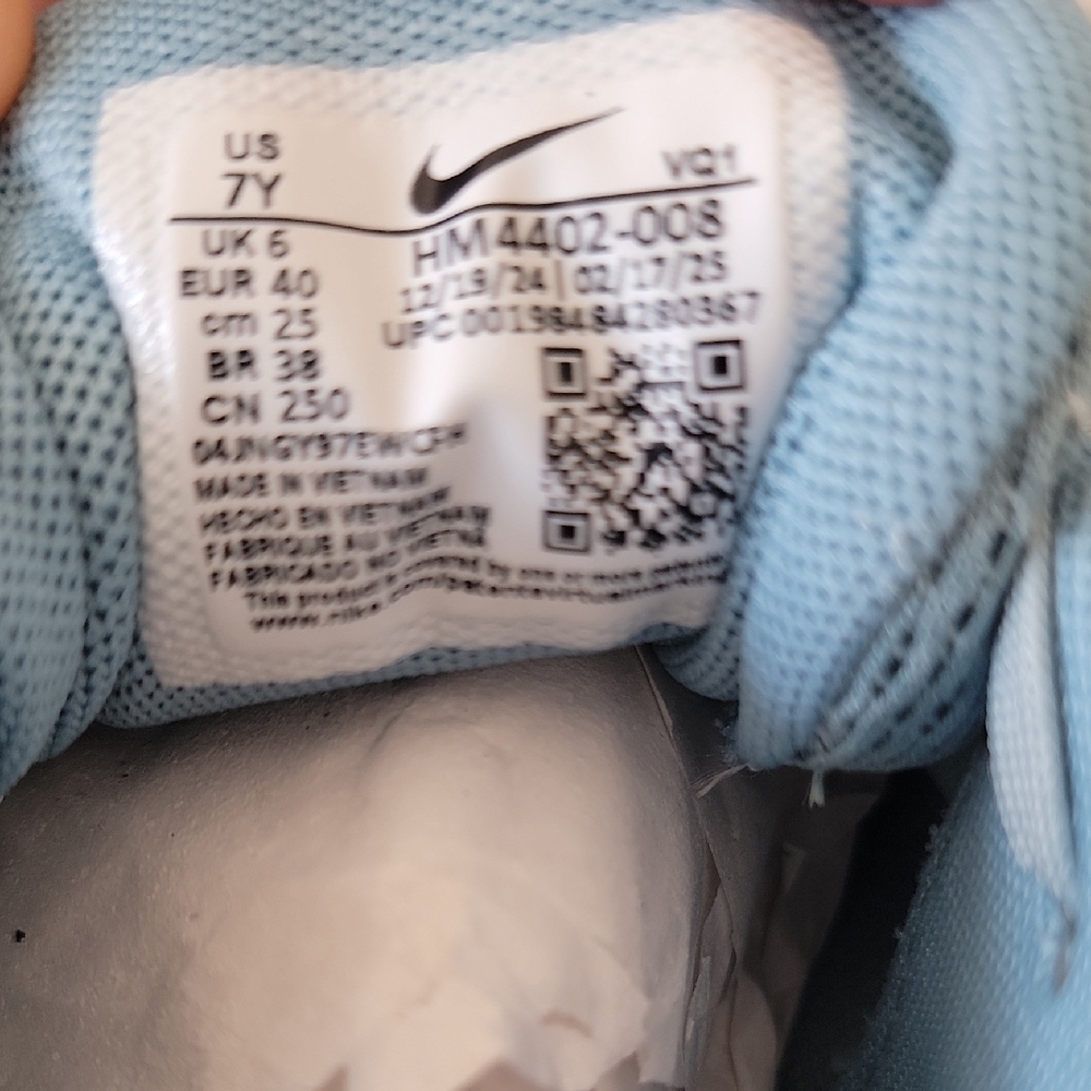 Nike Cosmic Runner "Cannon/Denim Turquoise/White/Sail" Big Girls' - Picture 7 of 8
